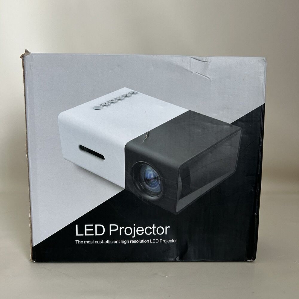 AimeiSen Q1 Mini LED Projector 1080P Support Home Theater Media Player Black
